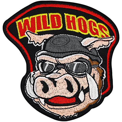 Wild Hogs Wildschwein Motorcycle Movie MC Biker Patch Aufnäher Aufbügler von Individual Software