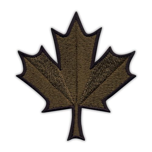 Canadian Maple Leaf - Subdued - Sew-on - Embroidered Patch/Badge/Emblem von Patchion