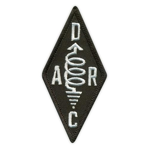 Deutscher Amateur Radio Club - Diamant - Aufnäher - Bestickter Patch / Abzeichen / Emblem von Patchion