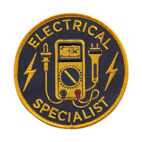 Electrical Specialist Aufnäher / Abzeichen / Emblem zum Aufnähen von Patchion