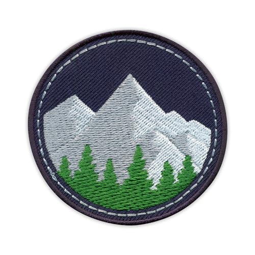 Mountain View - Adventure - Aufnäher Patches - bestickt - Abzeichen / Emblem von Patchion