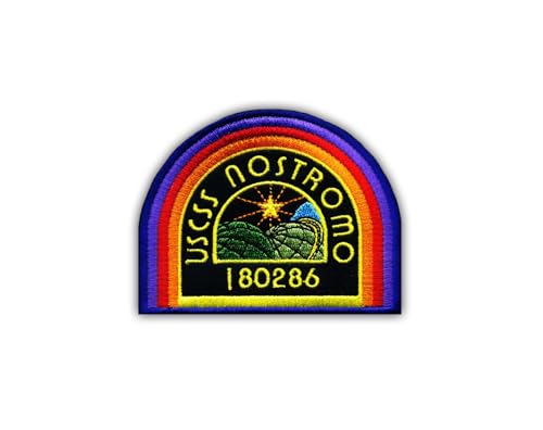 USCSS Nostromo – Farbe – zum Aufnähen – bestickter Aufnäher/Abzeichen/Emblem von Patchion