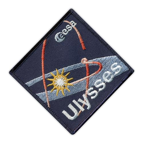 Ulysses ESA Aufnäher zum Aufbügeln auf der Rückseite, bestickt von Patchion