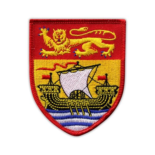 Wappen New Brunswick - Aufnäher - bestickter Aufnäher / Abzeichen / Emblem von Patchion