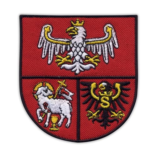 Wappen der Provinz Ermland und Masuren - Aufnäher - Bestickter Aufnäher / Abzeichen / Emblem von Patchion