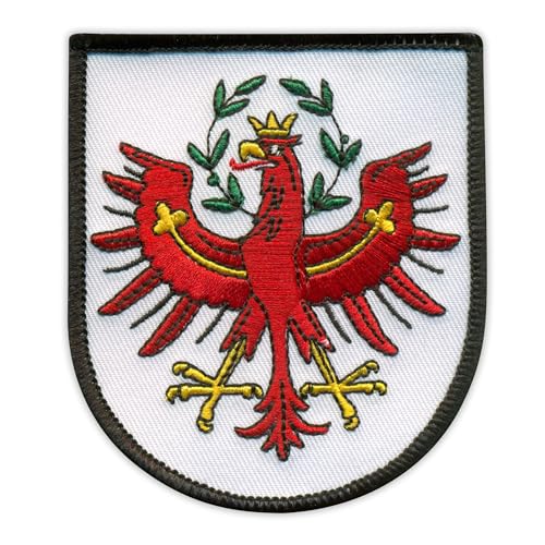 Wappen von Tirol - Aufbügler / Heißsiegelrücken, bestickt von Patchion