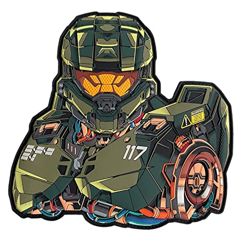 Alpha #7 Mecha 117 PVC Morale Patch von Patchlab