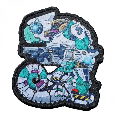 Chameleon Legion Cham Cyborg Borg the Shell PRINT Patch von Patchlab