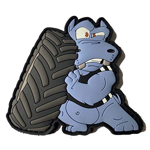 Cross Workout Fitness Hippo Squad Fit Tire Flipping Patch von Patchlab