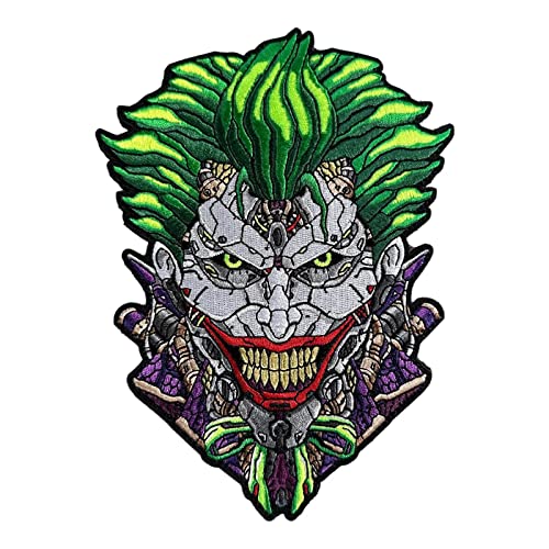 Cyberpunk Clown 2.0 Embroidered Morale Patch von Patchlab
