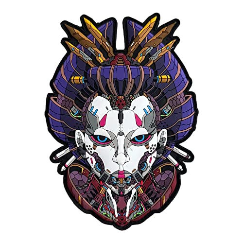 Cyberpunk Geisha 2.0 PVC Morale Patch von Patchlab