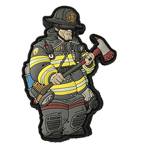 Firefighter Feuerwehrmann Rettungsdienst Morale Patch - Fireman Fire Department von Patchlab