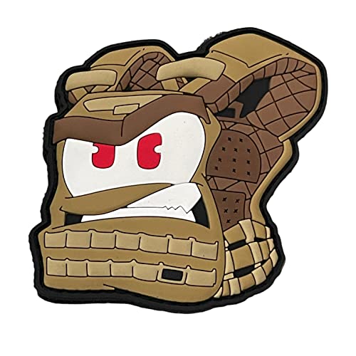 Grumpy Carrier Sand PVC Morale Patch von Patchlab