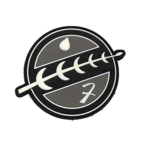 Fett Logo Crest Morale Patch mit Hakenklett von Patchlab