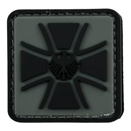 Patchlab Veteranenabzeichen Veteran Bundeswehr Deutschland PVC Morale Patch Respekt Solidarität Heer Marine Luftwaffe mit Hakenklett von Patchlab