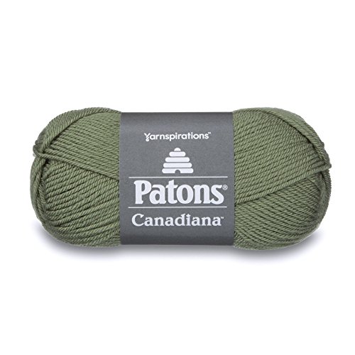 Patons Canadiana Garn, mittelgroßer grüner Tee von Patons