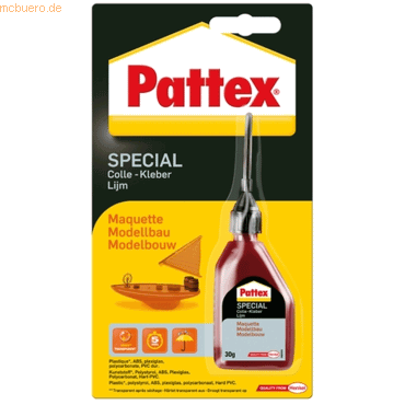 6 x Pattex Spezialkleber Modellbau 30g von Pattex