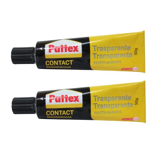 Pattex Kraftkleber Transparent, lösemittelhaltig, 50 g Tube von Pattex