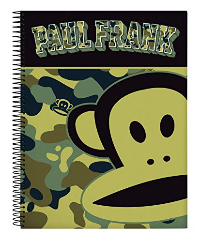 Paul Frank Camo Offizielles Notizbuch, 120 Blatt, Hardcover, 215 x 310 mm von Paul Frank