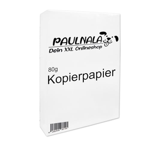 Premium Druckerkopier/Kopierpapier, DIN A4, 80 g/m², 500 Blatt, Weiß Paulnala Dein XXL Onlineshop von Paulnala Dein XXL Onlineshop