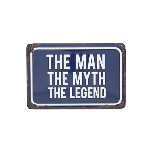 Pavilion – The Legend – 15,2 x 10,2 cm Magnet-Staffelei auf der Rückseite, Schild für Vater, Großvater, Opa, Papa, Geschenk von Enkelin, Tochter, Enkel, Sohn, Enkelkinder, dekorativer Schreibtisch, von Pavilion Gift Company