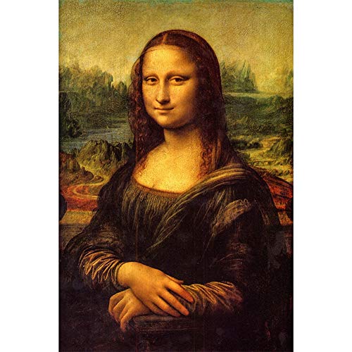 5D DIY Diamant Painting Kit Vollbohrer Erwachsene Kinder Neu Stickerei Handwerk for Home Wand decor Mona Lisa 40x50cm W4429 von PeBoo