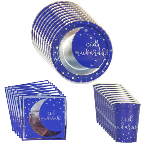 Family Bundle - Eid - Navy & Silver von Peacock Supplies