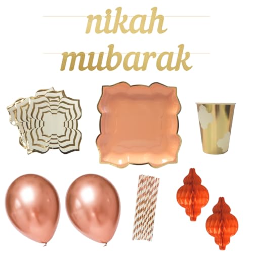 Party In A Box - Nikah Mubarak von Peacock Supplies