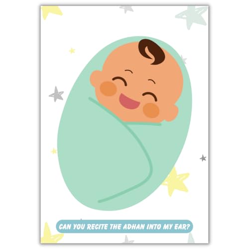 Rezite The Adhan To The Baby - Party Game Pack von Peacock Supplies
