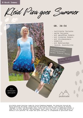 Kleid Pisa goes Summer von Peakmade