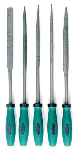 Pebaro RASPEL-Set 5 Raspelset, 5 Teile, 200 mm, Hobby Handwerker, Basteln mit Holz, Bastler von Pebaro