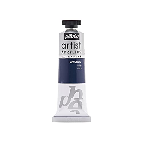 Artist Acrylics von Pebeo Ölfarbe, 37 ml, Indigo von Pebeo