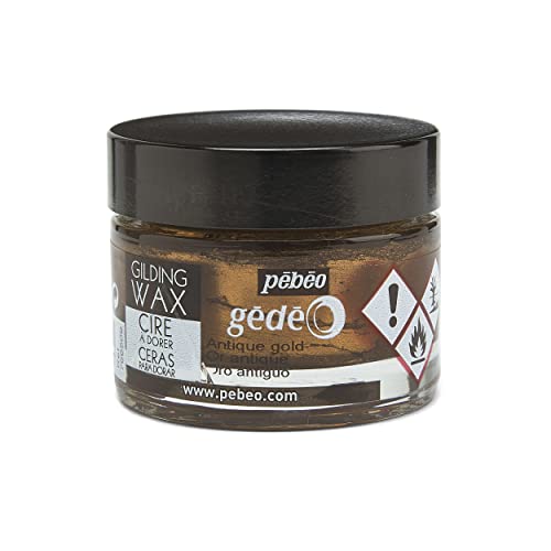 Gedeo Antique Gold Gilding Wax, 30ml von Pebeo