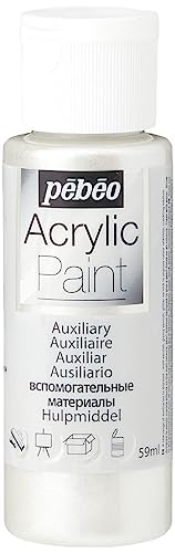 PEBEO Acrylfarbe, 59 ml, Perlen, acryl, Medium Pearl, (Pack of 1) von Pebeo