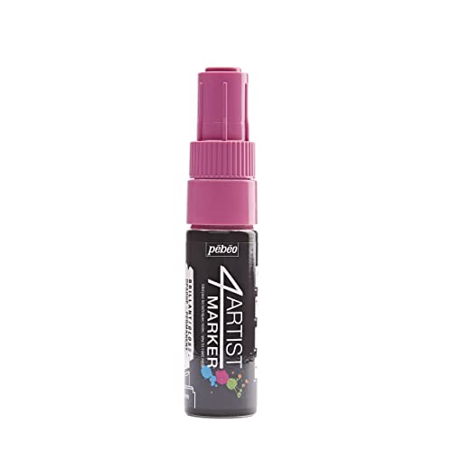 Pebeo 580237 4 Künstler Marker, Metall, pink von Pebeo