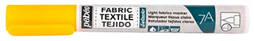 Pébéo 803472 7A Textilmarker, 1 mm, Neonorange von Pebeo