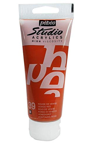 Pebeo Acrylfarbe, Tube, Venedig, 100 ml, 3 Stück von Pebeo