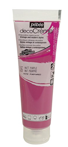 Pebeo Deco Creme, Violett, 120 ml von Pebeo