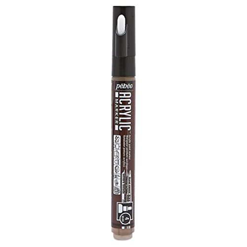 Pebeo Deco Marker, Burnt Sienna, 4 mm von Pebeo