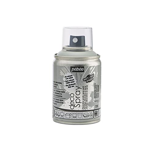 Pebeo Deco Spray, mittel grau, 200 ml von Pebeo