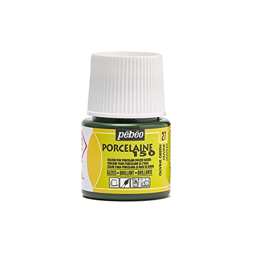 Pebeo Porcelaine 150 Porzellanfarbe, 45 ml, Olivin von Pebeo