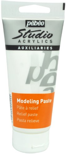 Pébéo - Studio Acrylics - High Density Relief Paste - Gebrauchsfertige Paste - Ideal für die Erstellung von Reliefs und Impastos - Reißt Nicht nach dem Trocknen - 100 ml von Pebeo