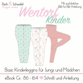 Basic Leggings Wentorf - Kinder von Pech & Schwefel