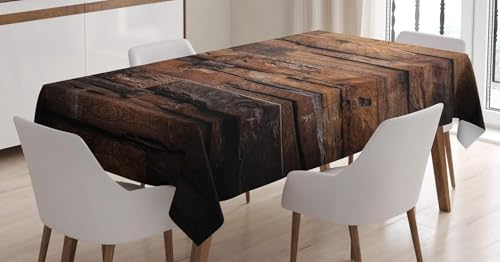 Pechiwuo Tischdecke Outdoor Holz Wetterfest Tischdecke Abwaschbar 3D Holz Tischdecken Polyester Wasserdicht Tischwäsche für Garten Home Küche Speisetisch, 100x140 cm 4701v Pechiwuo Tischdecke Outdoor Holz Wetterfest Tischdecke Abwaschbar 3D Holz Tischdecken Polyester Wasserdicht Tischwäsche für Garten Home Küche Speisetisch, 100x140 cm 4701v von Pechiwuo