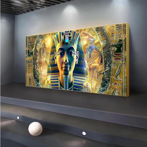 5D DIY Diamond Painting, Ägypten Diamond Painting XXL Erwachsene Groß 30x70cm, Diamond Art Totem Diamant Painting Bilder Kinder Anfänger, Dimondpaintin Crystal Arts, Geschenke für Frauen, Wand Deko von Peepezo