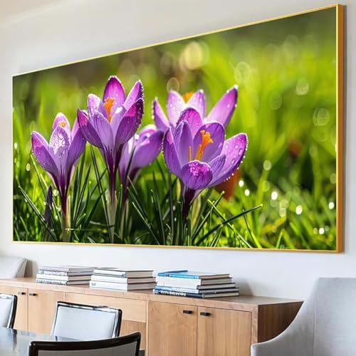 DIY 5D Diamond Painting Erwachsene Landschaft Diamant Painting Bilder, Blume Diamond Painting Set, 5D Diamond Painting 30x60cm Stickerei Kreuzstich Basteln Erwachsene für Zimmer Deko Aesthetic W-Y von Peepezo