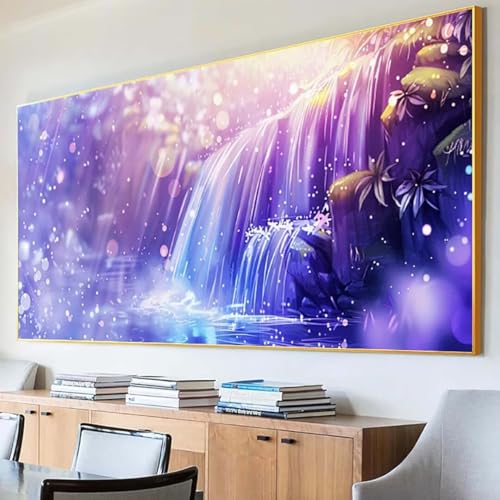 Diamond Painting Fallen Diamond Painting Erwachsene Groß XXL 30x60cm Diamant Painting Bilder Set, 5D Diamond Painting Sternenhimmel, DIY Cross Stickerei Diamond-Painting Basteln, Wandzimmer Deko 3-L von Peepezo