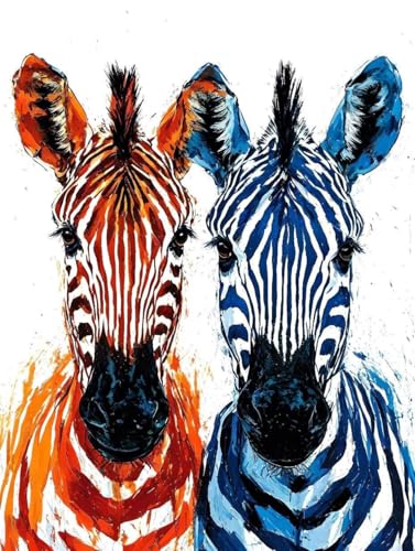Malen Nach Zahlen Tier Malen Nach Zahlen Erwachsene mit Rahmen Zebra Paint by Numbers Mit 3 Pinseln und Acrylfarbe Leinwand Kreativ Set für Erwachsene Anfänger, Home Haus Deko Geschenke 70x95cm -y28I Malen Nach Zahlen Tier Malen Nach Zahlen Erwachsene mit Rahmen Zebra Paint by Numbers Mit 3 Pinseln und Acrylfarbe Leinwand Kreativ Set für Erwachsene Anfänger, Home Haus Deko Geschenke 70x95cm -y28I von Peepezo