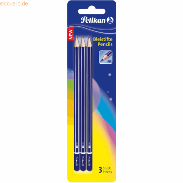 10 x Pelikan Bleistift HB VE=3 Stück Blister von Pelikan