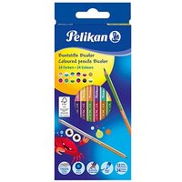 Pelikan Bicolor Buntstifte farbsortiert, 12 St. von Pelikan